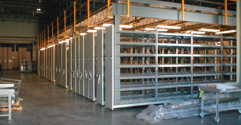 manufacturing, industrial and warehouse storage solutions