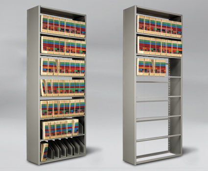 TAB Unistor is a flexible storage system that provides easy access to stored collections. It can be mounted on mobile carriages to increase your available storage space.