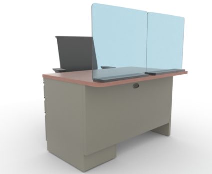 TAB work area employee safety shield - protect your employees' new work environment in response to the coronavirus